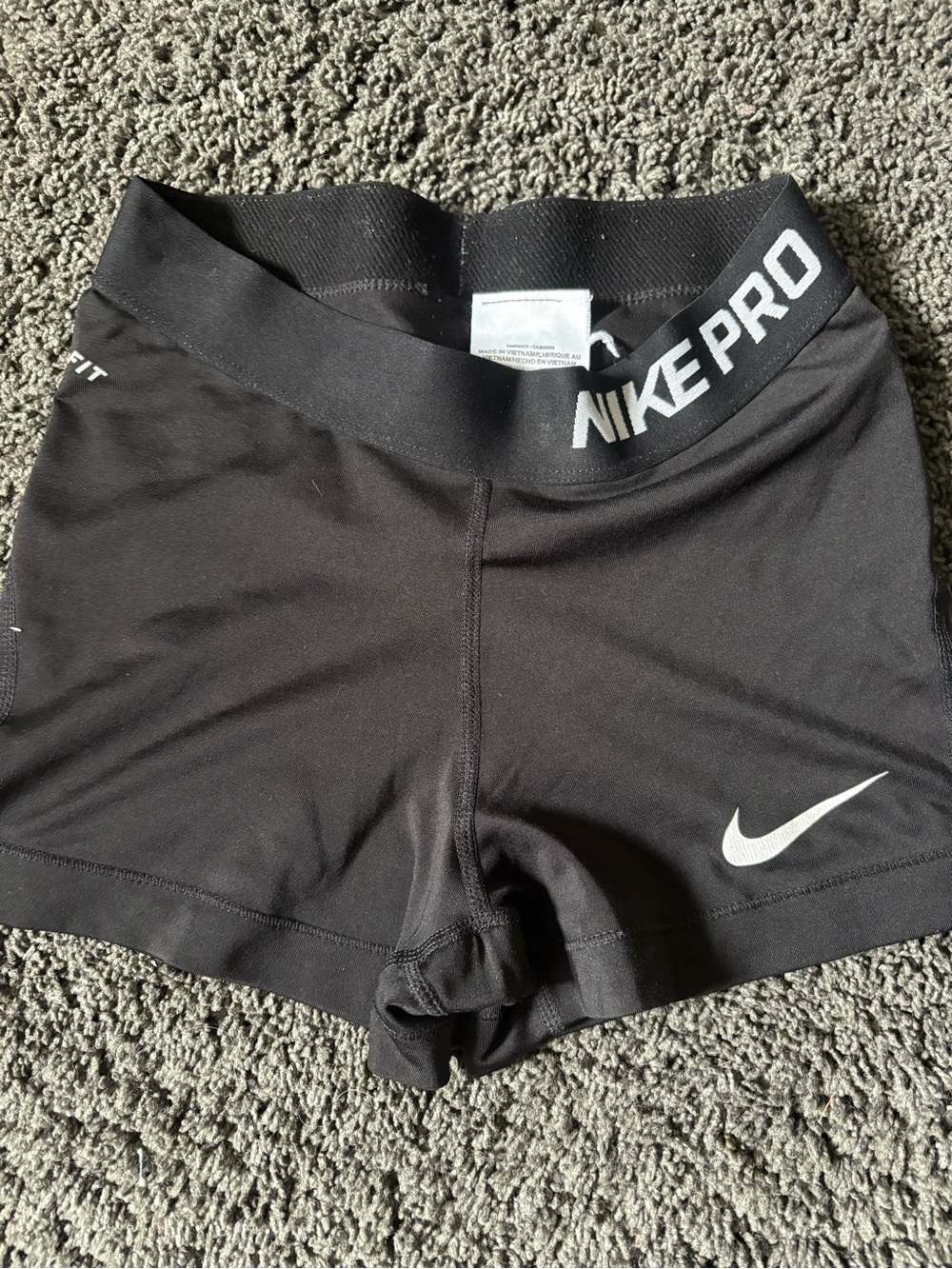 Nike Pro Women's Black Compression Shorts size XS
